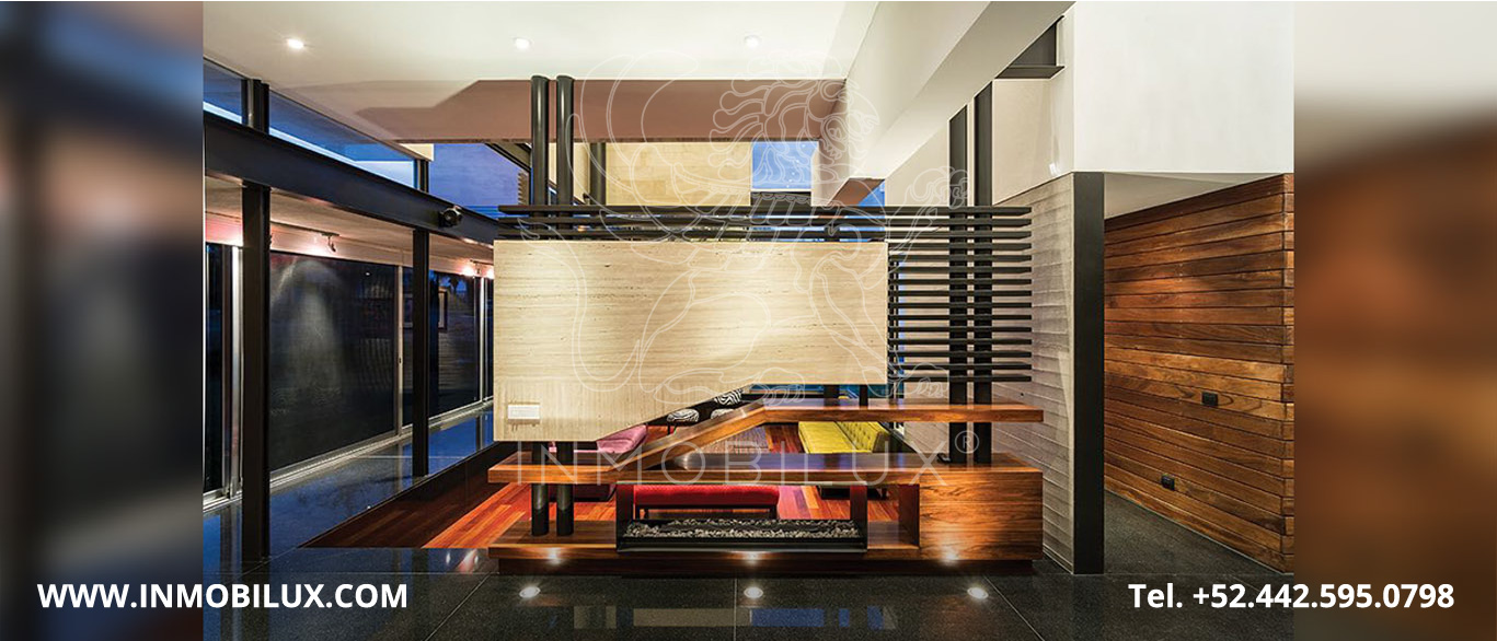 Escaleras casa en club de golf El Campanario Querétaro