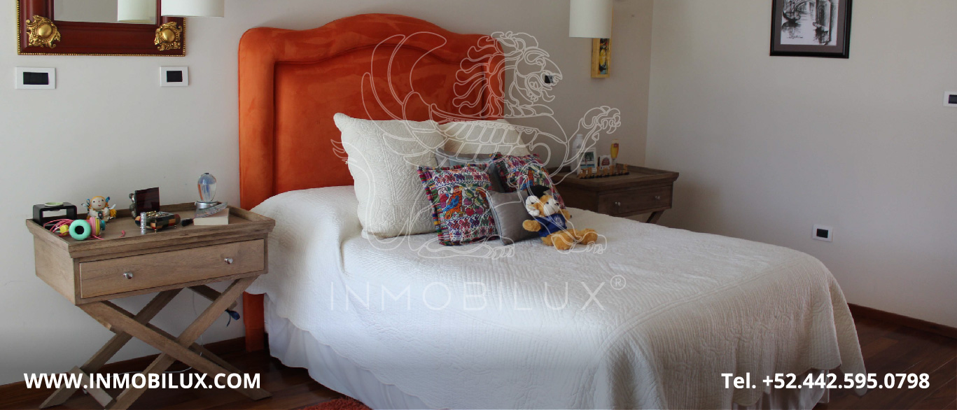 recamara casa en el Campanario Querétaro