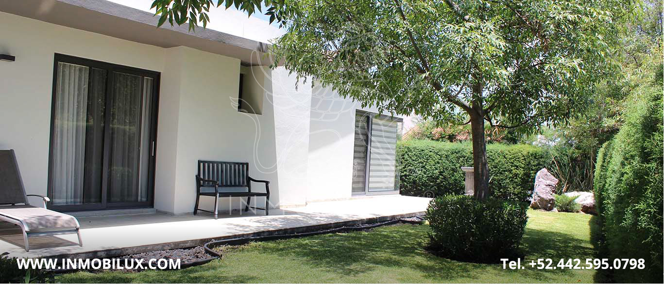 jardin casa en el Campanario Querétaro