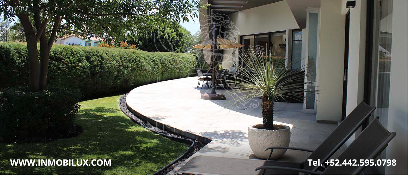 jardin casa en el Campanario Querétaro