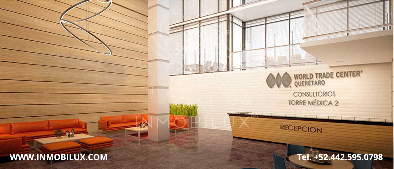 recepción World Trade Center Querétaro