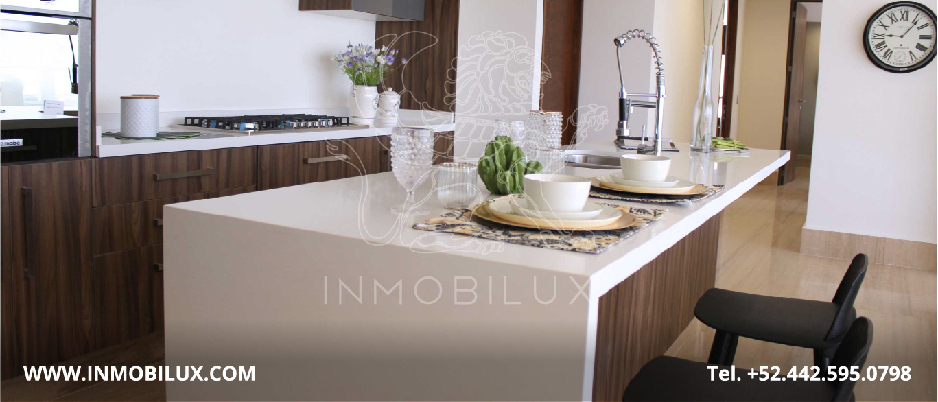 cocina departamentos La Reserva El Campanario