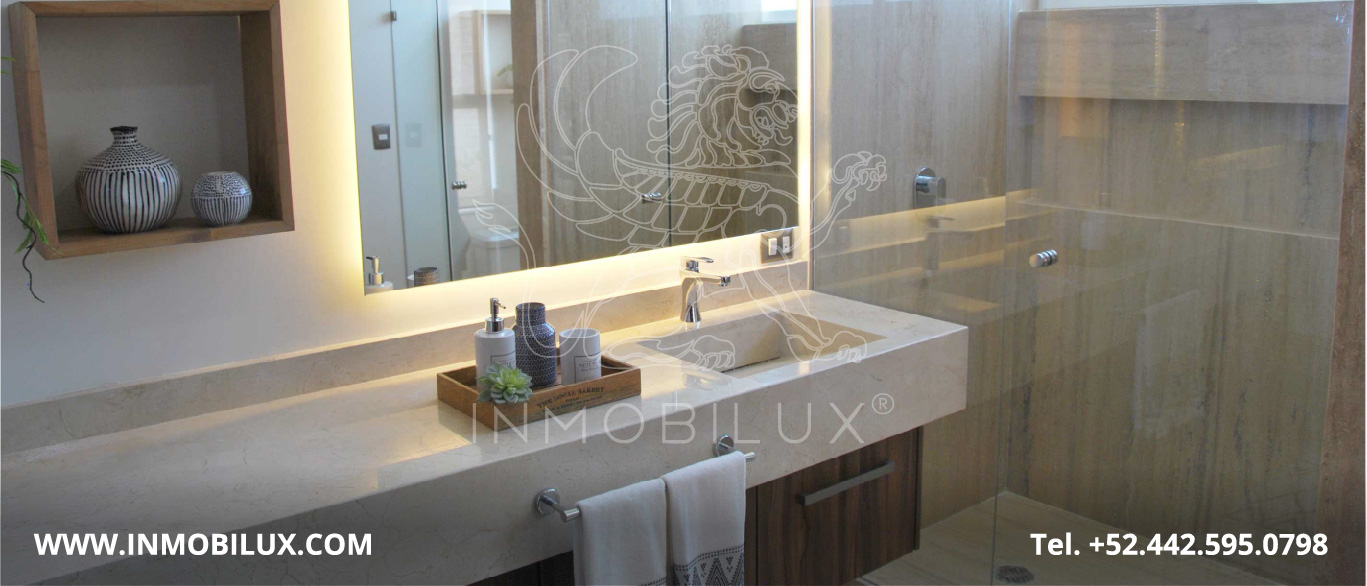 baño departamentos La Reserva El Campanario