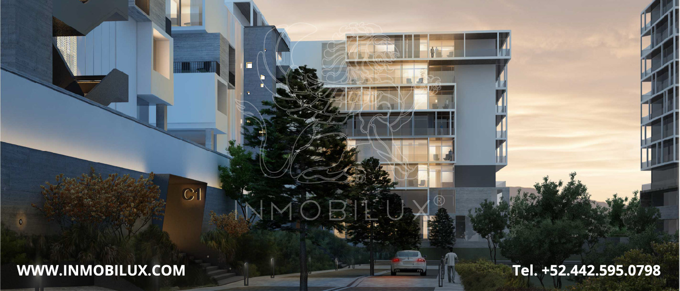 entrada departamentos La Reserva El Campanario