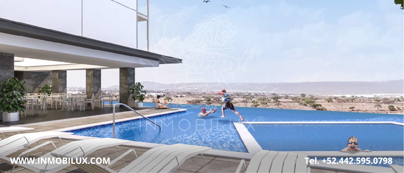 alberca departamentos La Reserva El Campanario