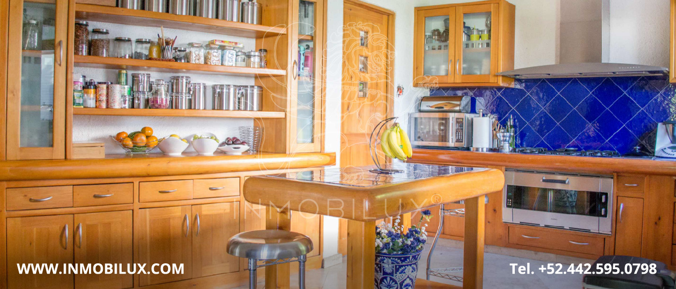 Cocina casa en club de golf El Campanario Querétaro