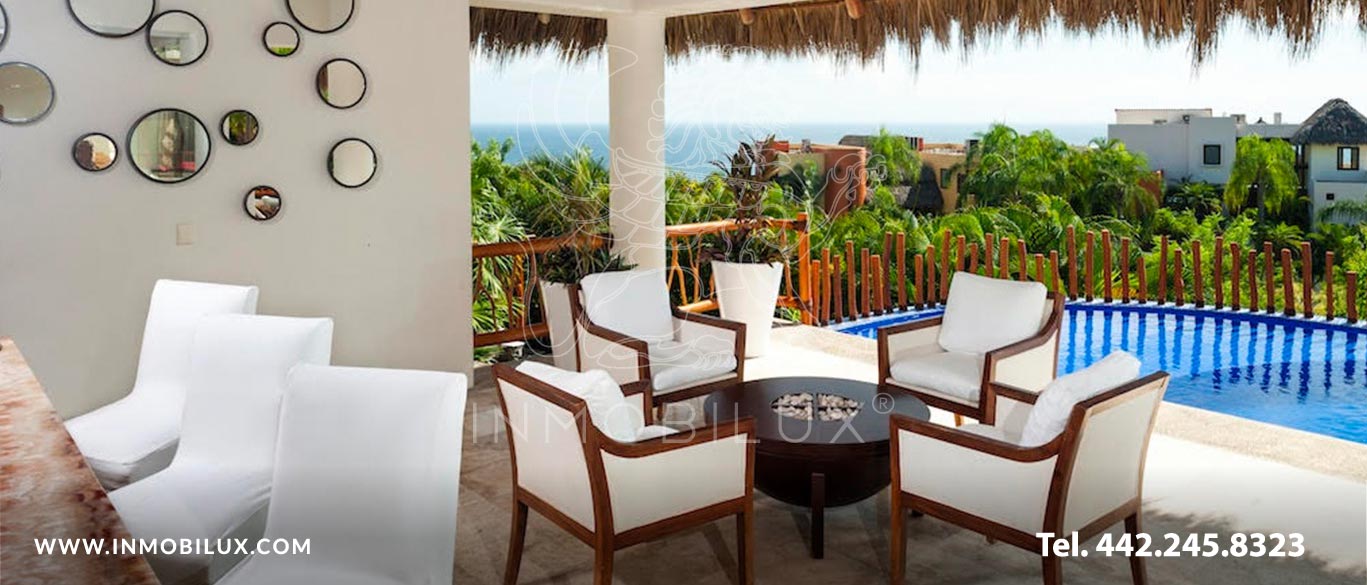 Sala de Estar Residencia Puerto Vallarta