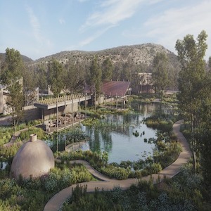 Lake Terra Taina Queretaro Mexico 100x100